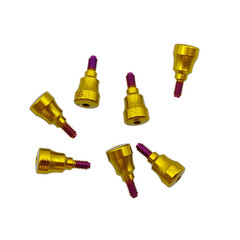 1 pcs Concave Healing cap Gingiva formers fit to MIS Seven platform D4.0/4.8/5.5