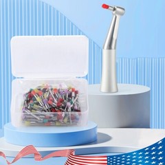 AZDENT Cepillos Dentales de Tazón para Pulir Tipo Plano de Nylon 100pcs/caja