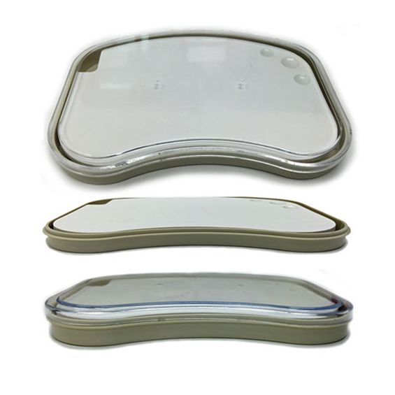 BesQual Wet Porcelain Mixing Tray 9x6x0.55″