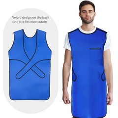 ANNWAH 0.35mmPb X-Ray Apron,Lightweight X-Ray Shield Apron for Adult,Dental Lead