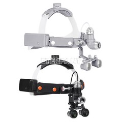 ETERFANT 3.5X-R Dental Surgical Headband Binocular Loupes & 10W LED Head Light