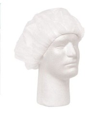 Bouffant Caps – 21″ Universal White 100/Pk