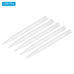 5ml Pipette Tips, 300 Pcs Plastic Autoclavable Universal, White