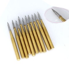 Dental 12 BLADE TRIMMING & FINISHING CARBIDE Bur 7903 10/pack made in China