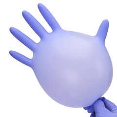 100pc Disposable Nitrile Exam 3-mil Latex Free Medical Cleaning Food-Safe Gloves