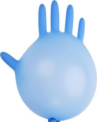 100 Disposable Nitrile Gloves 6 mil Heavy Duty Gloves Cooking Latex Powder Free