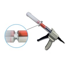 Dental Impression Cartridge Connector-Transfer leftover material VPS(100EA)EZ