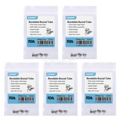 AZDENT Dental Orthodontic 1st 2nd Molar Buccal Tube Roth/MBT 018/022 Bondable