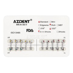1000pcs Dental Orthodontic Elastic Ligature Ties/Ortho Brackets Brace AZDENT