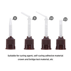 Dental Disposable Mixing Tips for Impression Material,C&B, Cements 100/pk