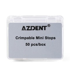 AZDENT Dental Orthodontic Crimpable Stops stainless steel Crimpable Mini /Split