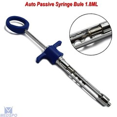 Self-Aspirating 1.8ml Auto Passive Cartridge Injection Dental Anesthetic Syringe