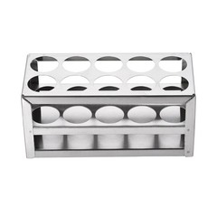 30 Holes 3 Layer Test Tube Holder for 26-29.5mm Tube Rack Stainless Steel