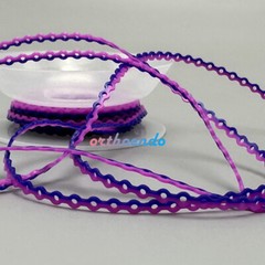 1 Roll Double Color Elastolink Elastic Power Chains (Ultra) Long Short 10 Sizes