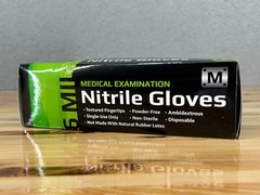 Inspire Nitrile Gloves Sz M HEAVY DUTY 6 Mil Nitrile Chemical Resistant Medical