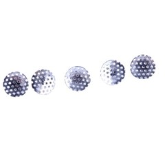 AZDENT Dental Orthodontic Lingual Buttons Bondable Round /Crimpable Hook Stops