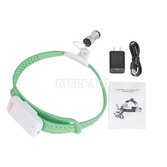 ETERFANT Lightweight Silicone Headlight Lamp Green Dental Surgery Medical 5W LED