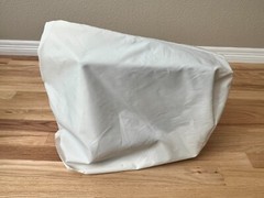 Universal Small Test Equipment Protective Dust Cover Nylon White Color