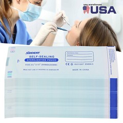 200pcs/Box Self Sterilization Pouches Pouch Autoclave Sterilizer Bags