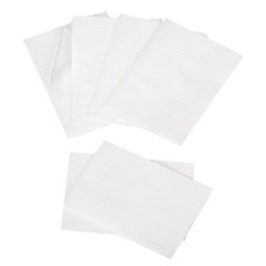 500 Patient Bibs (2+1)Ply Towels DENTAL MEDICAL TATTOO Disposable 18×13 bib