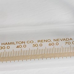HAMILTON Gastight #1100 100.0ml Srng, Broken Luer Hub Tip
