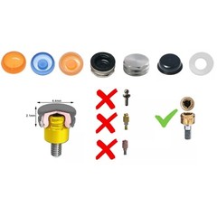 Dental Zimmer Tapered Screw-Vent Locator Abutments TSV Ø3.5/4.5mm Retention Caps