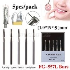 Burr Dental Surgical Burs 557L Long 25mm Carbide Bur High Speed FG SURG FGOS SL