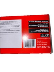 Gloveworks GPNB42100 Black Disposable Nitrile Gloves 5 Mil Size: Small (100 CT)