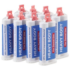 80Pcs Heavy Body Fast Rapid Set Impression Material 50mL Cartridges VPS PVS New