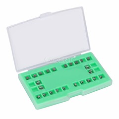 AZDENT Dental Orthodontic Elastic Niti Arch Wires Round /Metal Brackets Braces