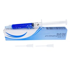HOT MEDENTAL DENTAL ETCHANT ETCH GEL 37% ORTHO ACID 2.5ML SYRINGE