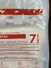 39 Pairs Medline Tradition Latex Sterile Surgical Gloves Size 7.5 Expired