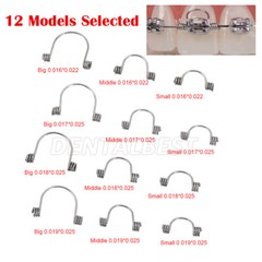 10pcs Dental Orthodontic Anterior Teeth Torque Rectangular Springs Closed Coil