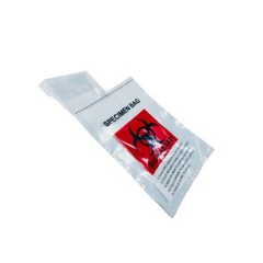 Clinsam 6″ x 9″ Biohazard Spicemen Bag with Adsorbent Pad (20Pack-100 Pcs)