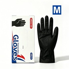 100Pcs Disposable Nitrile Gloves Powder Free S M L XL For Kitchen Cleaning Work