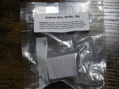 10g-1kg (0.35oz-2.2lb) 99.8% Sodium Metal (Na)