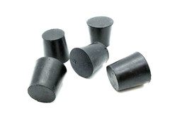 7/8″ Solid Rubber Stoppers Tapered Plug Bung Cork Fits 7/8″ ID