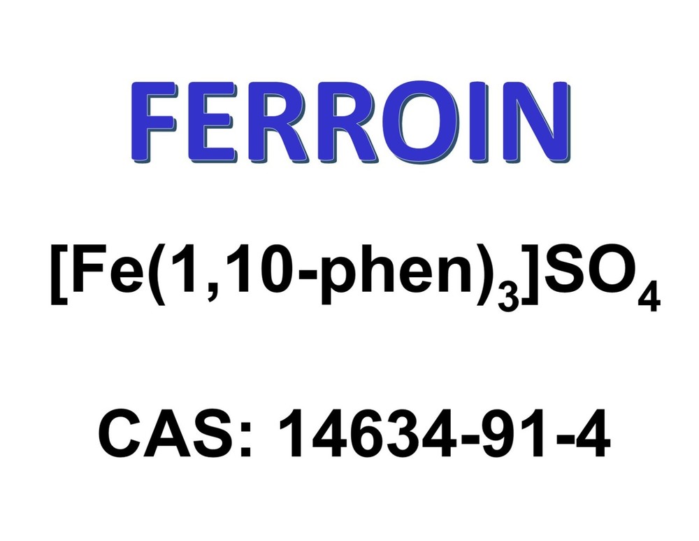 1,10-Phenanthroline iron (II) sulfate, CAS 14634-91-4