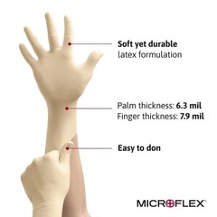 Case of 1000 MICROFLEX Diamond Grip MF-300 XL Gloves – Ideal for Various Uses
