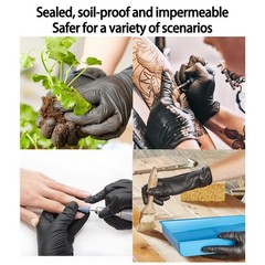 1000 Pcs Clear Vinyl Disposable Gloves Powder Free Food Service Cooking Bulk