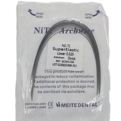100Packs Dental Ortho Arch Wires Super Elastic Niti Round 012~020 Upper&Lower