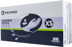 Halyard Lavender 52816 Nitrile Exam Gloves Size X-Small Case of 2500