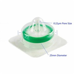 600PCS HPLC Syringe Filter Sterile PES Membrane 33mm 0.22µm Individual Luer Lock