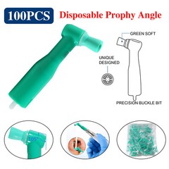 Dental Disposable Prophy Angles Regular Latex Free Contra Angle 105° – 500pcs