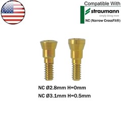 US Dental Healing Abutment NC Closure Caps Compatible with Straumann ITI BL/BLT