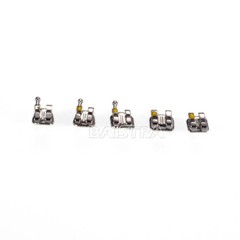AZDENT Dental Orthodontic Brackets Braces Mini/Standard Roth/MBT.022 Hook 3 4 5