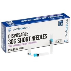 Premium PlastCare USA Disposable Dental Needles in Perforated Box