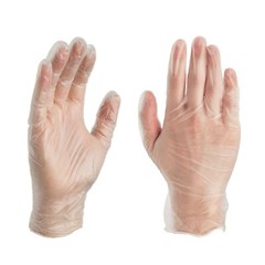 *1,000-Piece* Ammex Professional Vinyl Exam Medical Gloves Clear Small VPF62100