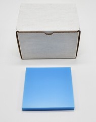 2,400 Pieces – .020″ Clear SPLINT MATERIAL 5″ X 5″ Vacuum Forming Trays