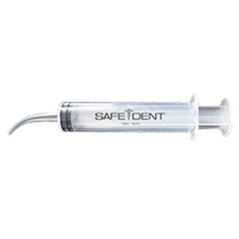 MONOJECT TYPE DENTAL IRRIGATION CURVED TIP SYRINGE – 12 CC Pk 50/Box – A912